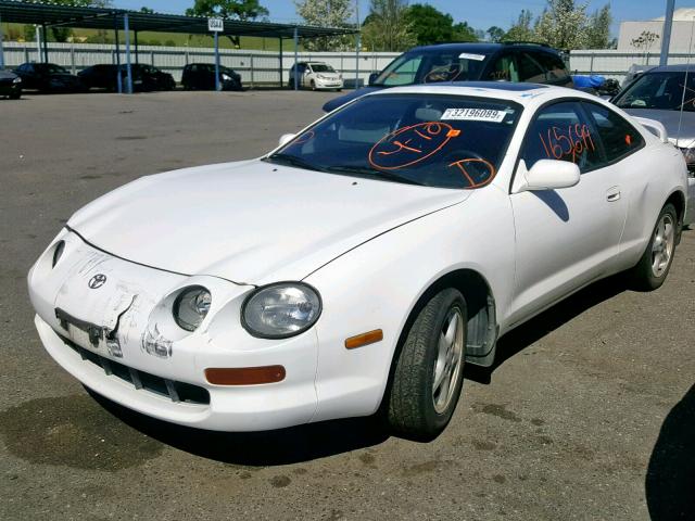 JT2ST07N0S0020648 - 1995 TOYOTA CELICA GT WHITE photo 2