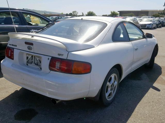 JT2ST07N0S0020648 - 1995 TOYOTA CELICA GT WHITE photo 4