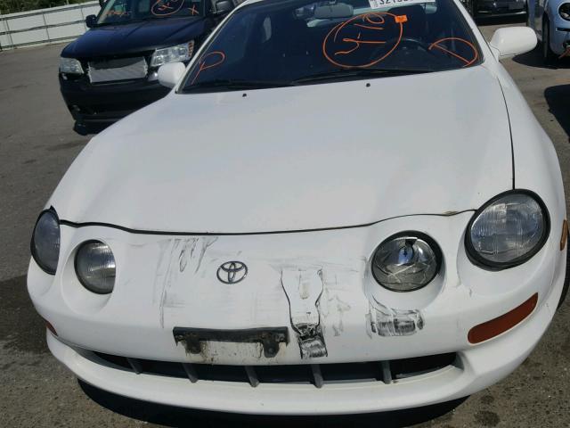 JT2ST07N0S0020648 - 1995 TOYOTA CELICA GT WHITE photo 9