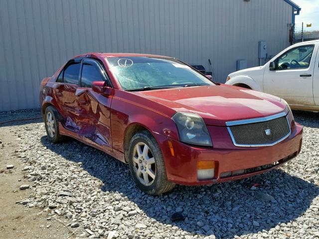 1G6DP567050172618 - 2005 CADILLAC CTS HI FEA RED photo 1