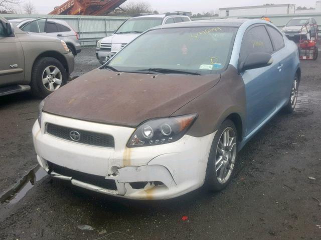 JTKDE177250042536 - 2005 TOYOTA SCION TC ტურკოუსი ფოტო 2