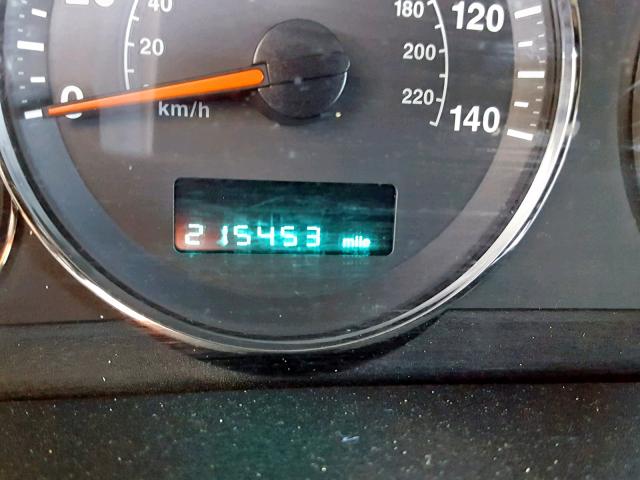 1J8HG48K46C238669 - 2006 JEEP COMMANDER SILVER photo 8