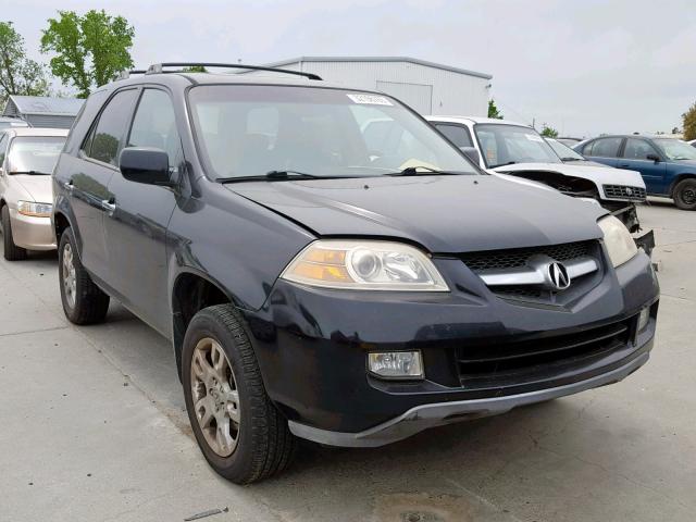 2HNYD18655H542939 - 2005 ACURA MDX TOURIN BLACK photo 1