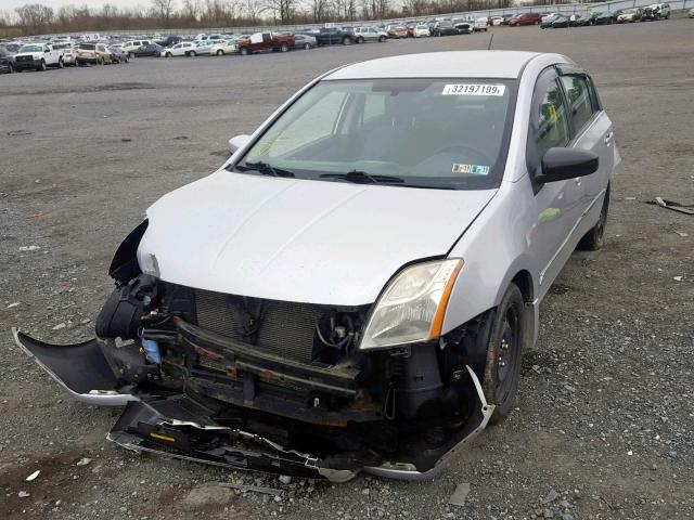 3N1AB6AP7BL614940 - 2011 NISSAN SENTRA 2.0 SILVER photo 2