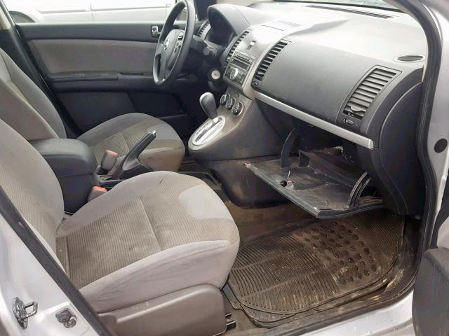 3N1AB6AP7BL614940 - 2011 NISSAN SENTRA 2.0 SILVER photo 5