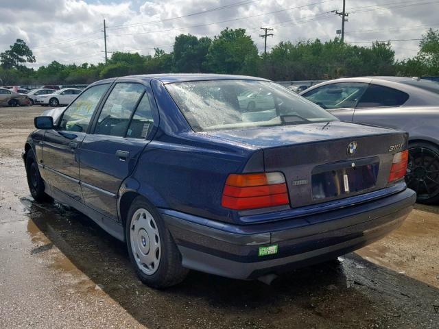 4USCC8320SLA10221 - 1995 BMW 318 I AUTO BLUE photo 3