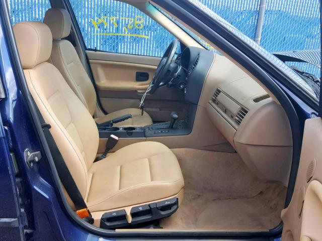 4USCC8320SLA10221 - 1995 BMW 318 I AUTO BLUE photo 5