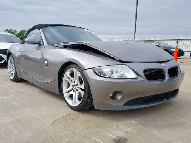 4USBT33403LS40551 - 2003 BMW Z4 2.5 GRAY photo 1