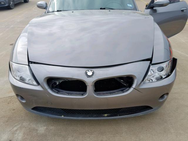 4USBT33403LS40551 - 2003 BMW Z4 2.5 GRAY photo 7