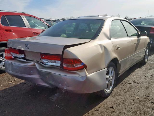 JT8BF28G710320453 - 2001 LEXUS ES 300 TAN photo 4