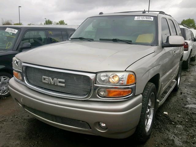 1GKEK63U54J155519 - 2004 GMC YUKON DENA TAN photo 2