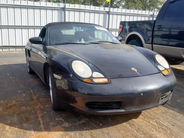 WP0CA2985WU624523 - 1998 PORSCHE BOXSTER BLACK photo 1