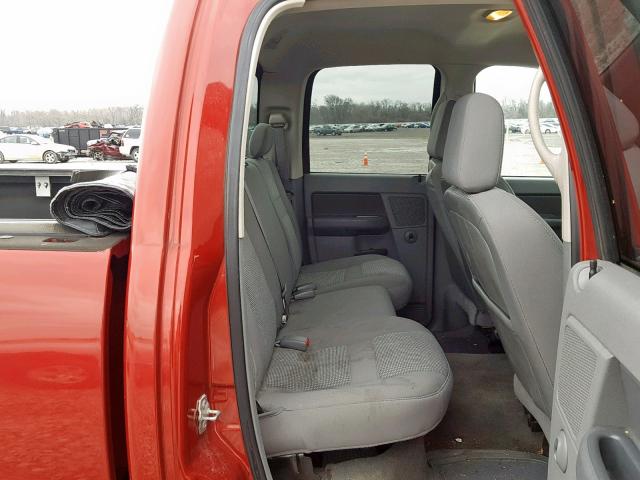 3D7KS28A38G213629 - 2008 DODGE RAM 2500 S RED photo 6