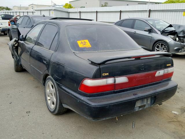 1NXBB02E4TZ453011 - 1996 TOYOTA COROLLA DX BLACK photo 3