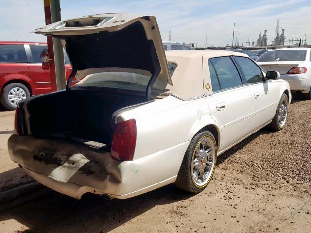 1G6KF57913U173762 - 2003 CADILLAC DEVILLE DT WHITE photo 4