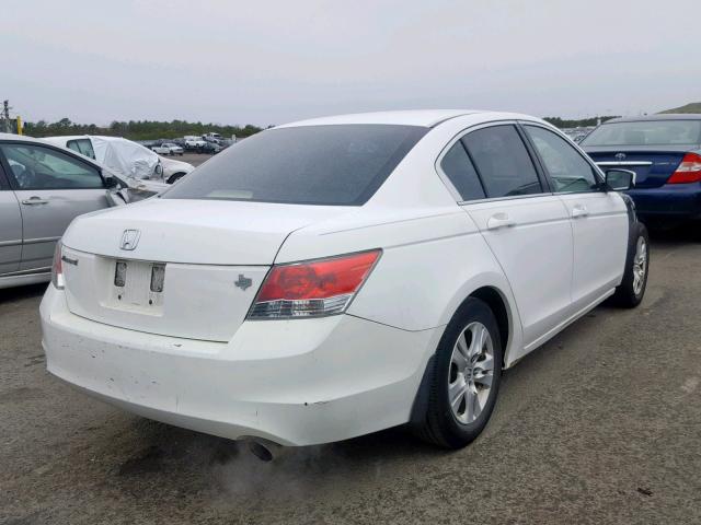 JHMCP26478C030037 - 2008 HONDA ACCORD LXP WHITE photo 4