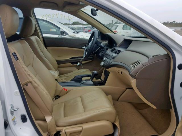 JHMCP26478C030037 - 2008 HONDA ACCORD LXP WHITE photo 5