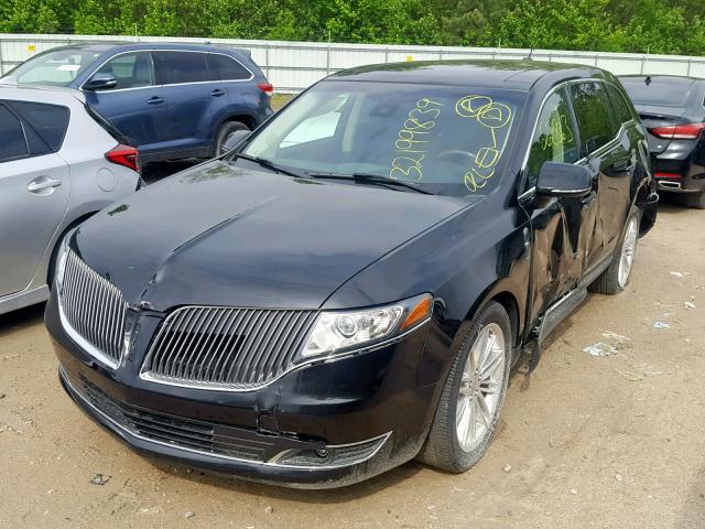 2LMHJ5ATXFBL03056 - 2015 LINCOLN MKT BLACK photo 2