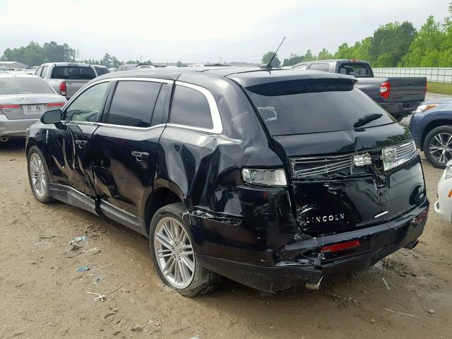 2LMHJ5ATXFBL03056 - 2015 LINCOLN MKT BLACK photo 3