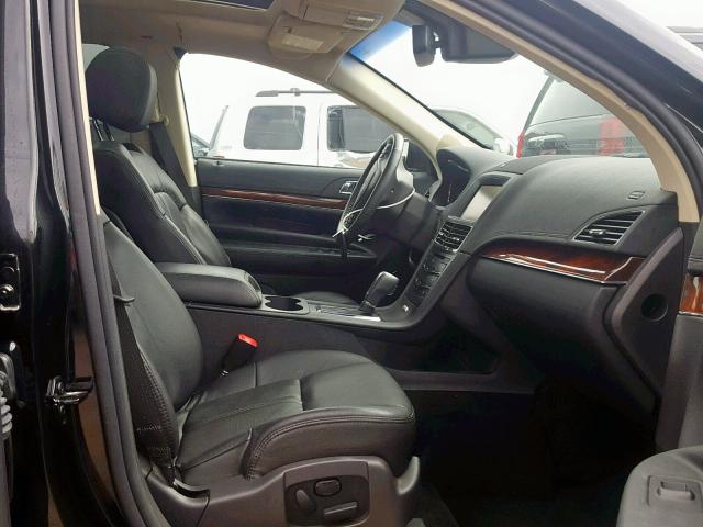 2LMHJ5ATXFBL03056 - 2015 LINCOLN MKT BLACK photo 5