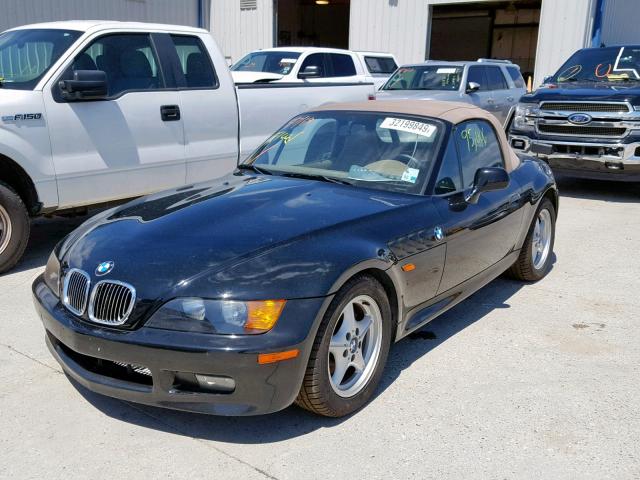 4USCH7326WLE07501 - 1998 BMW Z3 1.9 BLACK photo 2