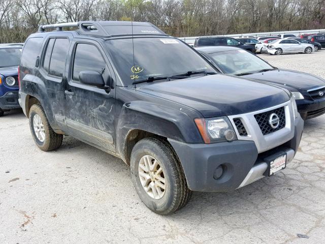 5N1AN0NU1EN803696 - 2014 NISSAN XTERRA X BLACK photo 1