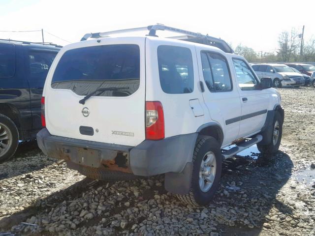 5N1ED28Y74C606069 - 2004 NISSAN XTERRA XE WHITE photo 4