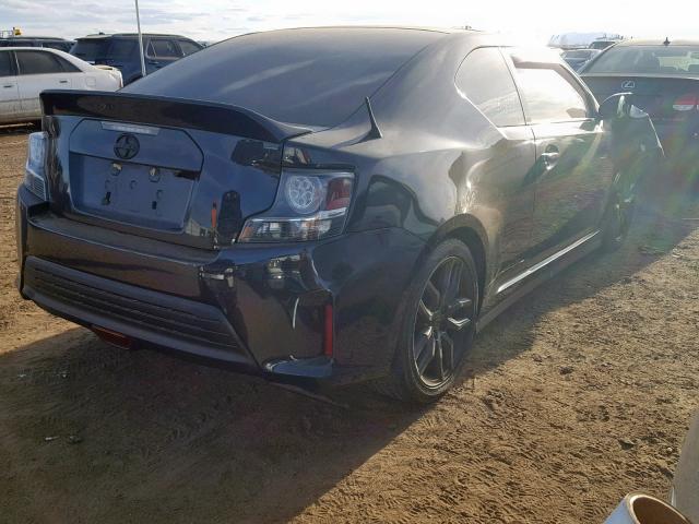 JTKJF5C78FJ010389 - 2015 TOYOTA SCION TC 黑色 照片 4