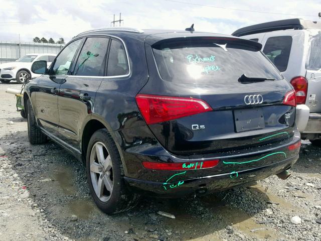 WA1LKAFP1AA104147 - 2010 AUDI Q5 PREMIUM BLACK photo 3