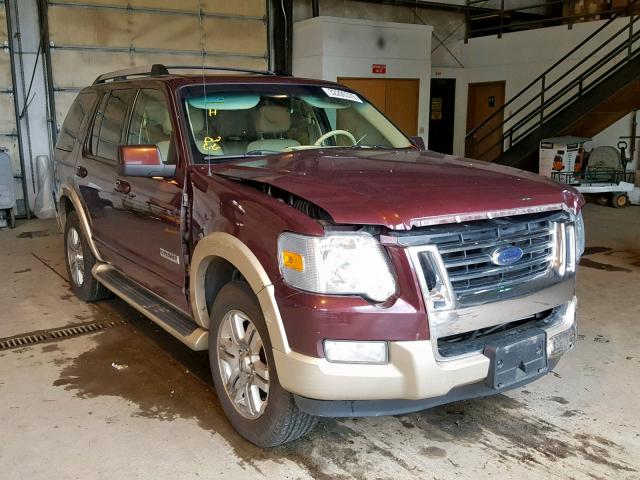 1FMEU74E56UA13378 - 2006 FORD EXPLORER E MAROON photo 1