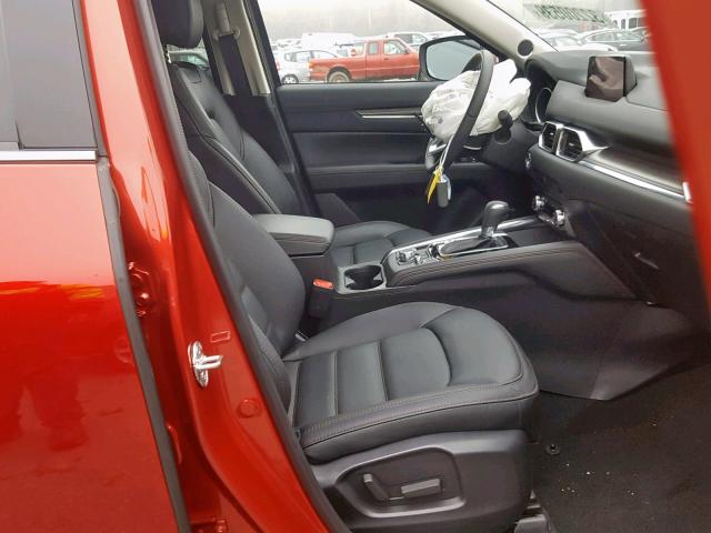 JM3KFBDM0J0462986 - 2018 MAZDA CX-5 GRAND RED photo 5