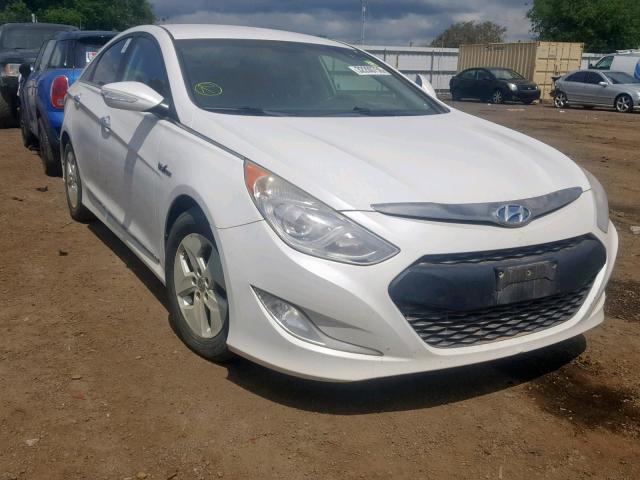 KMHEC4A48CA031769 - 2012 HYUNDAI SONATA HYB WHITE photo 1