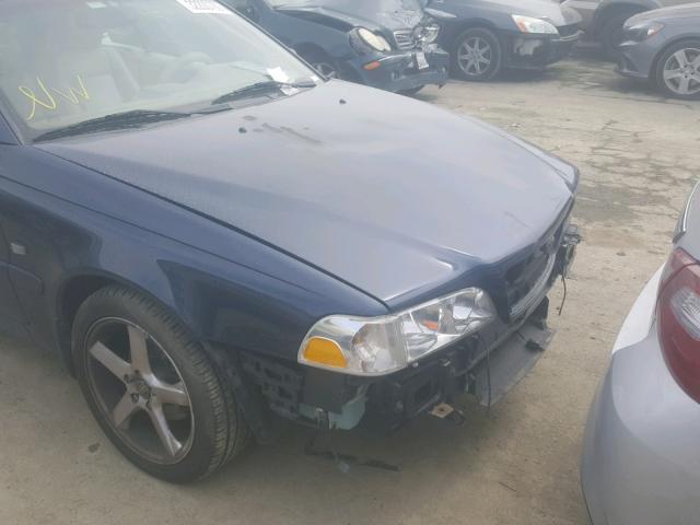 YV1NC62D14J062615 - 2004 VOLVO C70 HPT BLUE photo 9