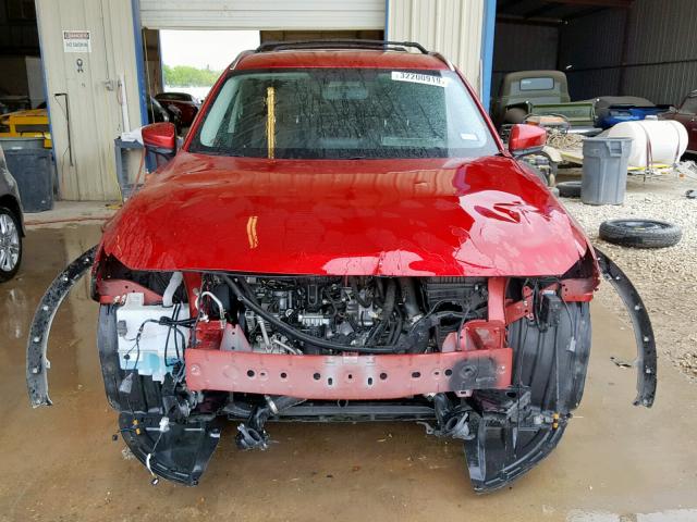 JM3TCACY2G0102493 - 2016 MAZDA CX-9 TOURI RED photo 9