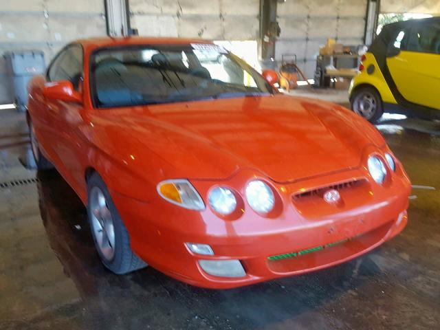 KMHJG35F6YU178834 - 2000 HYUNDAI TIBURON ORANGE photo 1