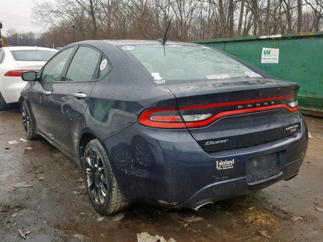 1C3CDFCH0DD711755 - 2013 DODGE DART LIMIT CHARCOAL photo 3