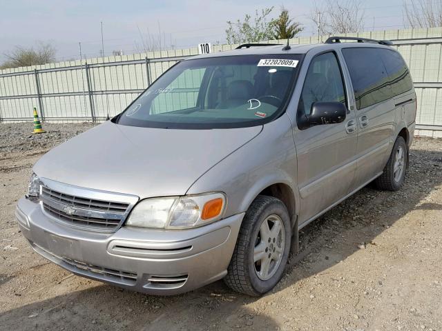 1GNDX13E44D156669 - 2004 CHEVROLET VENTURE LU SILVER photo 2