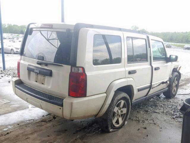 1J8HH48N86C316748 - 2006 JEEP COMMANDER თეთრი ფოტო 4