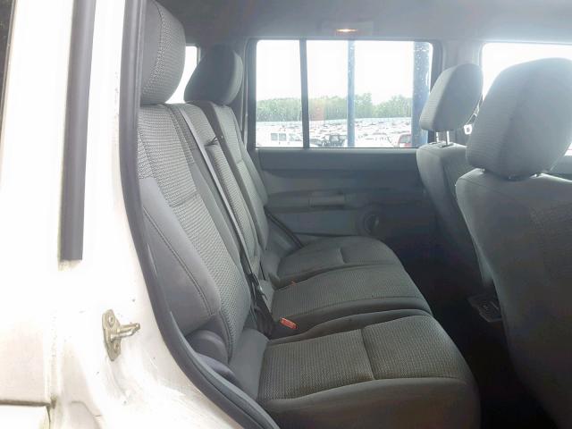 1J8HH48N86C316748 - 2006 JEEP COMMANDER თეთრი ფოტო 6