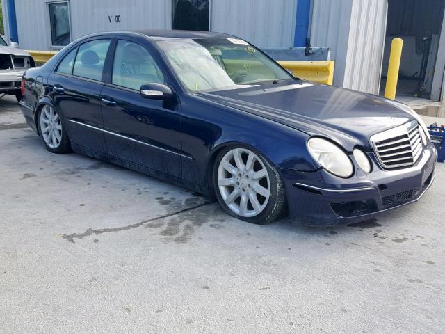 WDBUF70J83A179709 - 2003 MERCEDES-BENZ E 500 BLUE photo 1