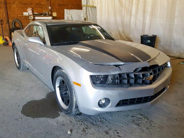 2G1FE1E38C9120734 - 2012 CHEVROLET CAMARO LS GRAY photo 1