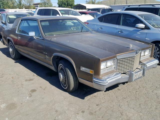 6L57N9E642960 - 1979 CADILLAC EL DORADO BROWN photo 1