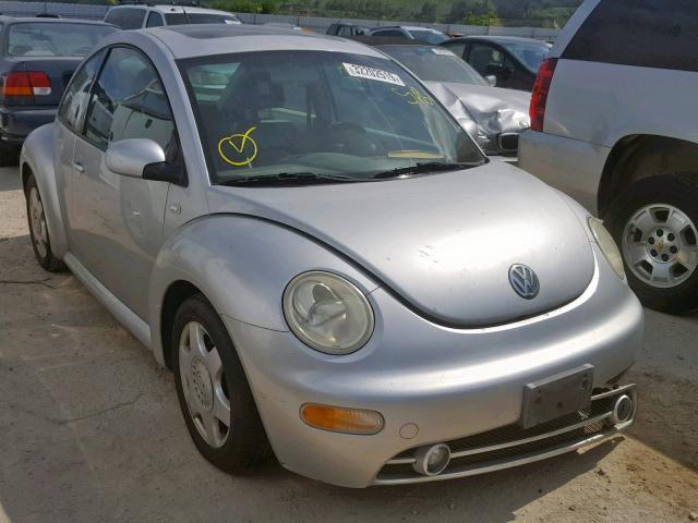 3VWDD21C21M463246 - 2001 VOLKSWAGEN NEW BEETLE Gümüş foto 1