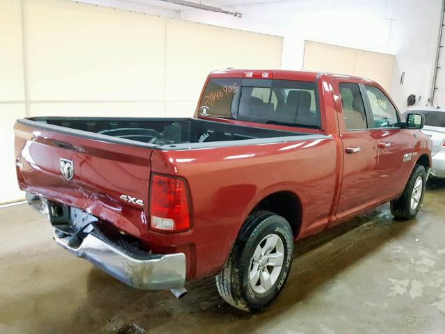 1C6RR7GT6ES123293 - 2014 RAM 1500 SLT RED photo 4