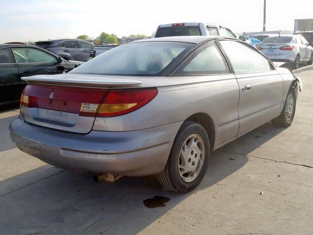 1G8ZG1277VZ187933 - 1997 SATURN SC2 GRAY photo 4