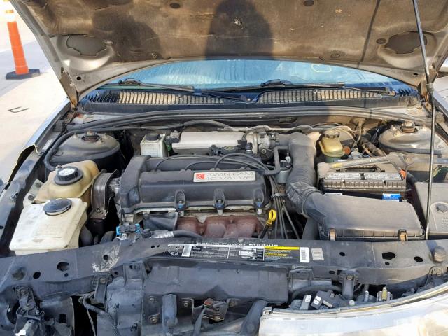 1G8ZG1277VZ187933 - 1997 SATURN SC2 GRAY photo 7