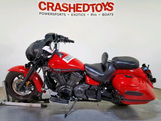 JYAVP32E0FA006388 - 2015 YAMAHA XVS1300 CT RED photo 5