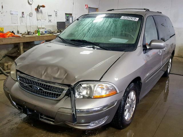 2FMDA5343YBC51062 - 2000 FORD WINDSTAR S SILVER photo 2