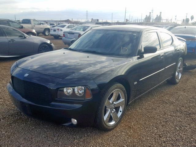 2B3CA9CV7AH239226 - 2010 DODGE CHARGER RA BLACK photo 2