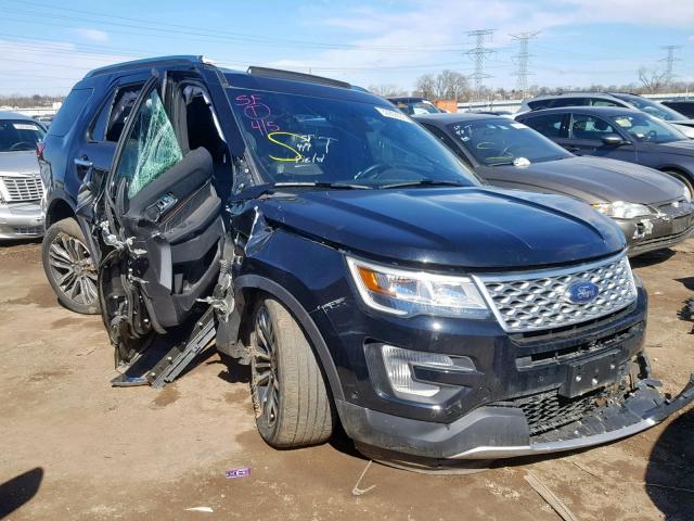 1FM5K8HT4GGC70312 - 2016 FORD EXPLORER P BLACK photo 1